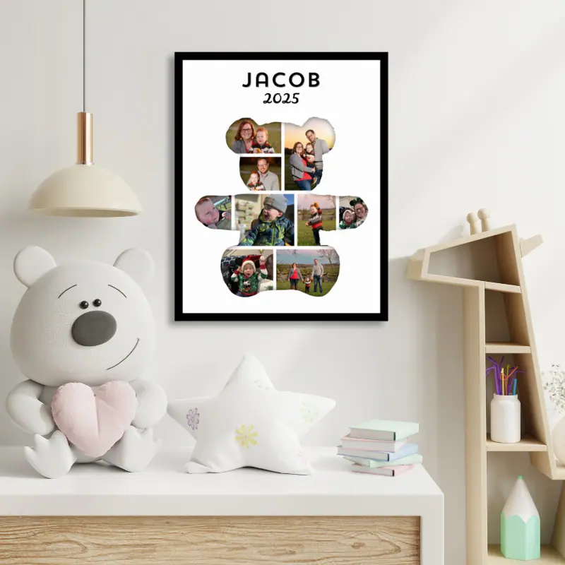 Teddy Bear Photo Collage (2)