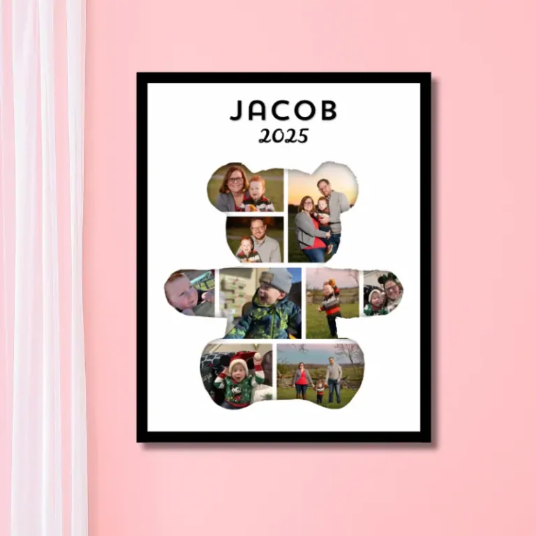 Teddy Bear Photo Collage (3)