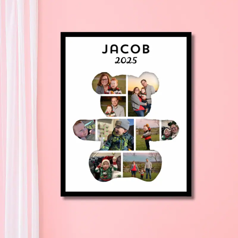 Teddy Bear Photo Collage (3)