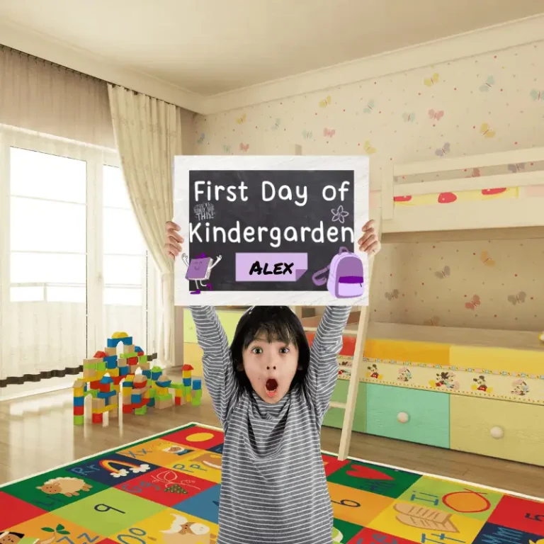 First Day of School Chalboard Sign Template (2)