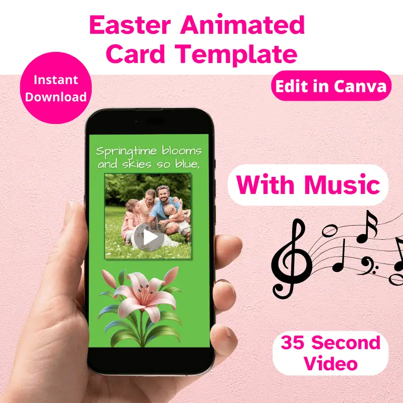 Easter Animated Card Template