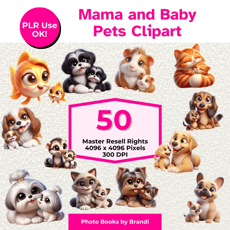 Mama and Baby Pets Mockups (4)