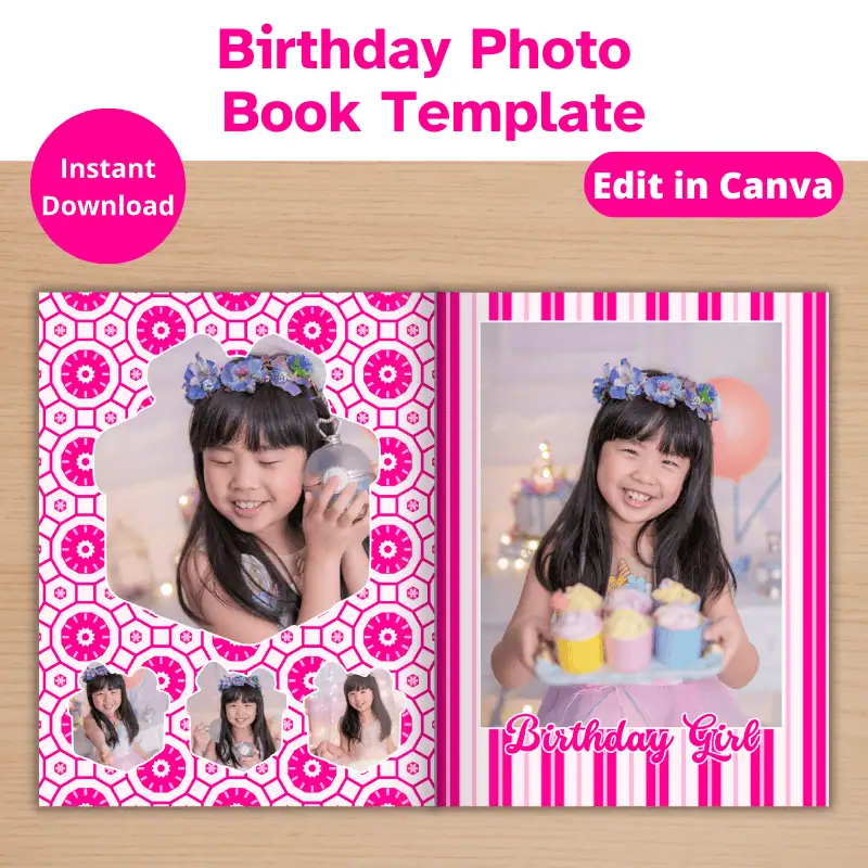 Birthday Photo Book Template Listings (2)