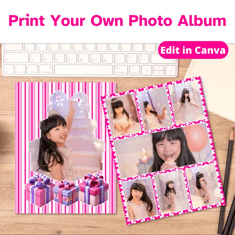 Birthday Photo Book Template Listings (3)