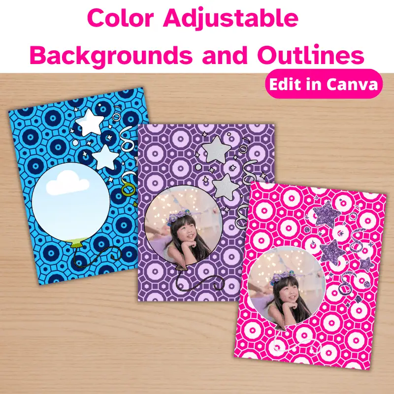 Birthday Photo Book Template Listings (6)