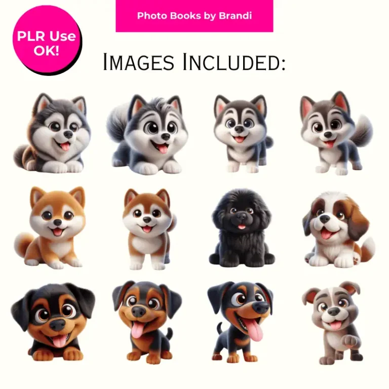 Cartoon Puppy Clipart (4)