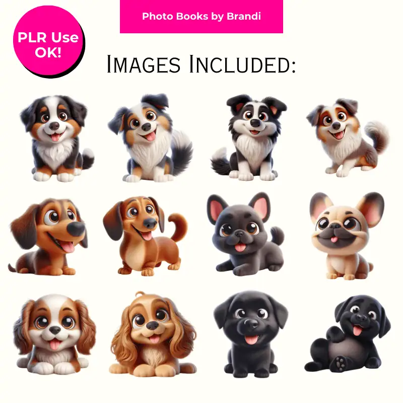 Cartoon Puppy Clipart (6)