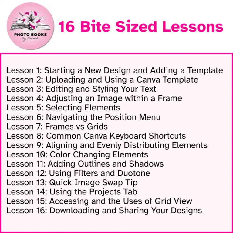Canva beginner course listing