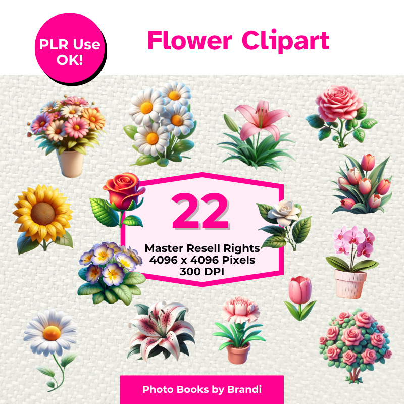 22 free high quality transparent flower clipart files