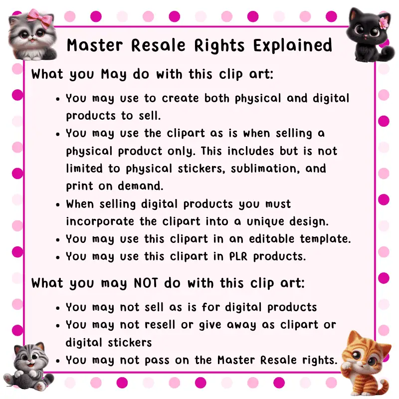 Cute Kitten Clipart (10)