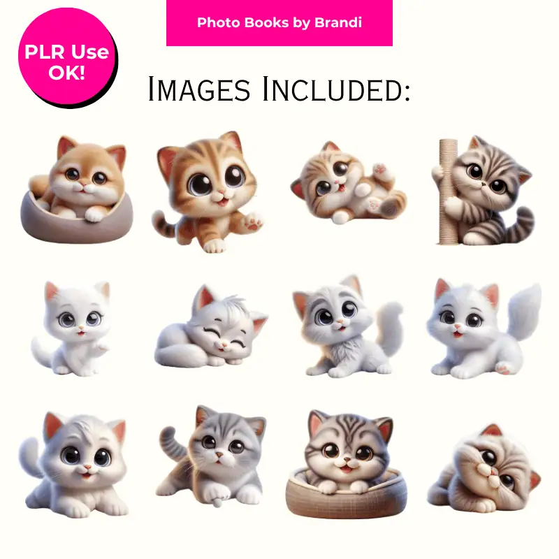Cute Kitten Clipart (7)