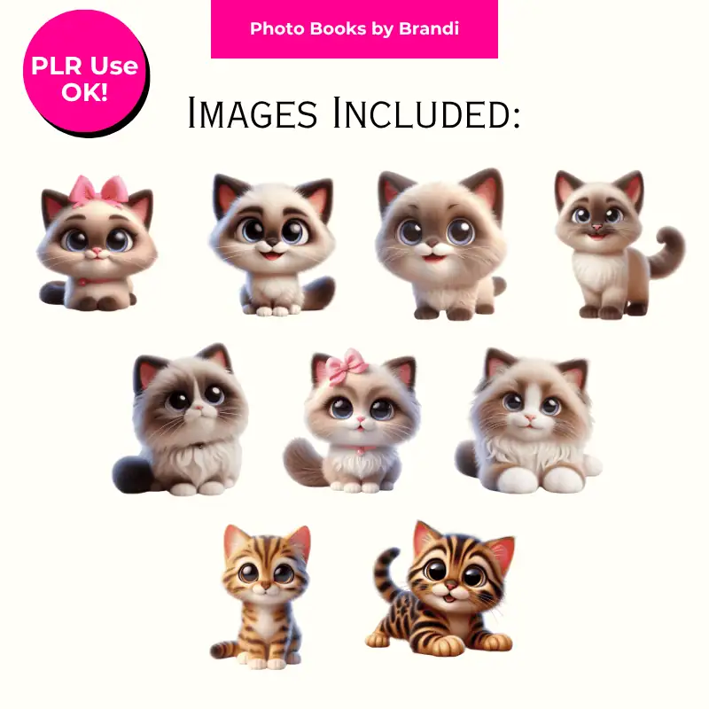 Cute Kitten Clipart (8)
