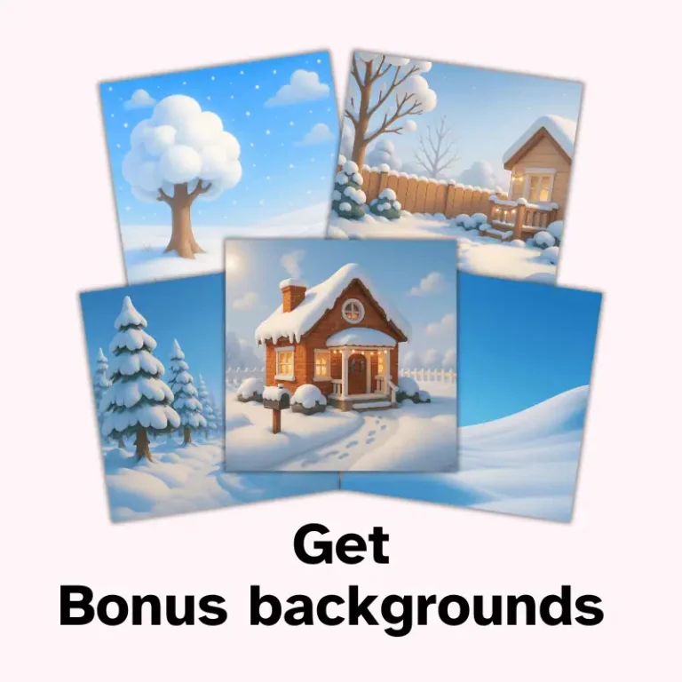 Bonus Winter Backgrounds