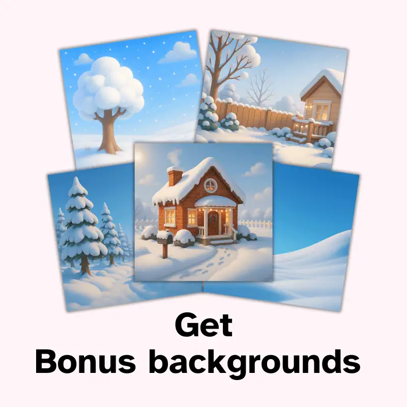 Bonus Winter Backgrounds
