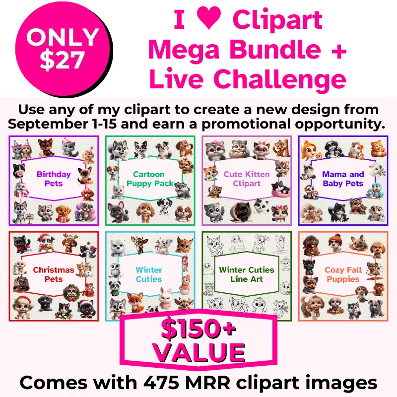 I Heart Clipart Mega Bundle
