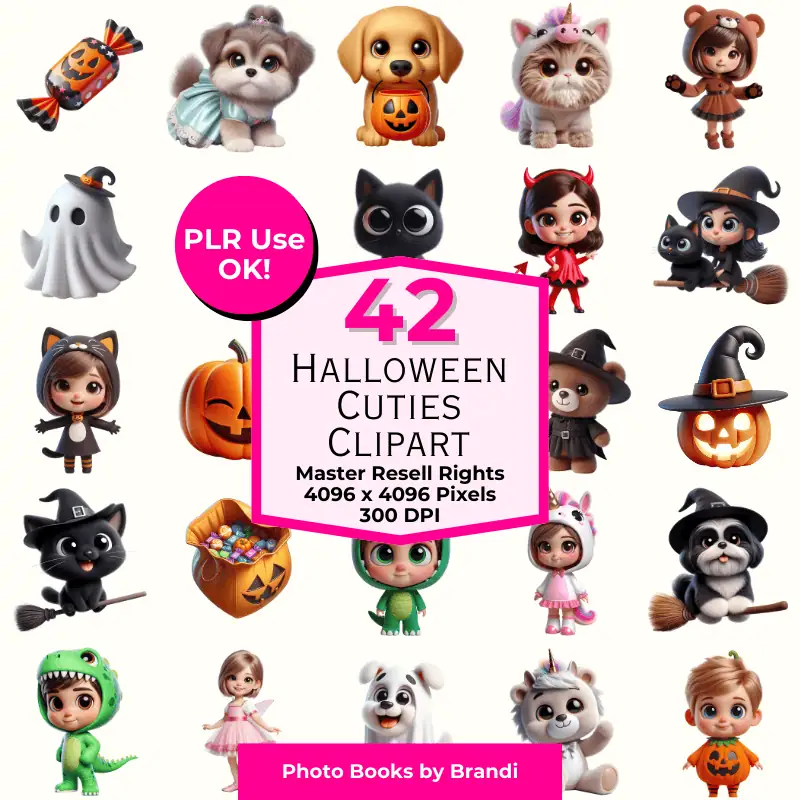 Halloween Cuties Clipart