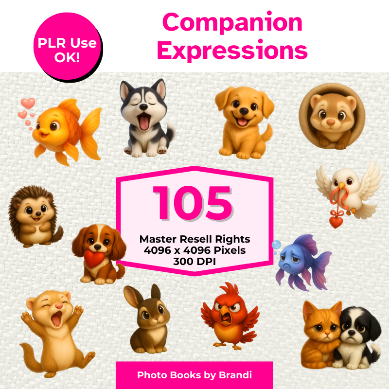 Companion Expressions Clipart (3)