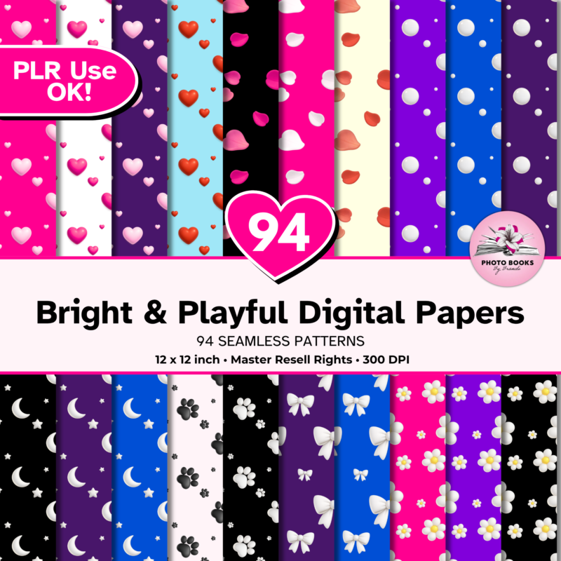 Bright & Playful Digital Papers (1)